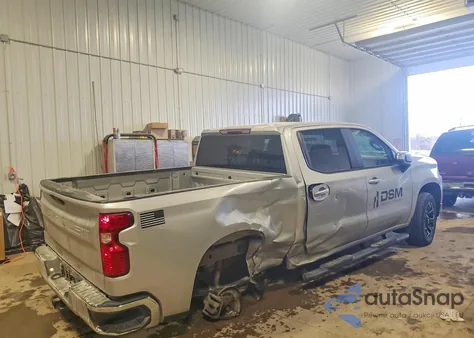 2021 Chevrolet Silverado K1500 Lt z USA, uszkodzony, nr VIN 1GCUYDED7MZ140576